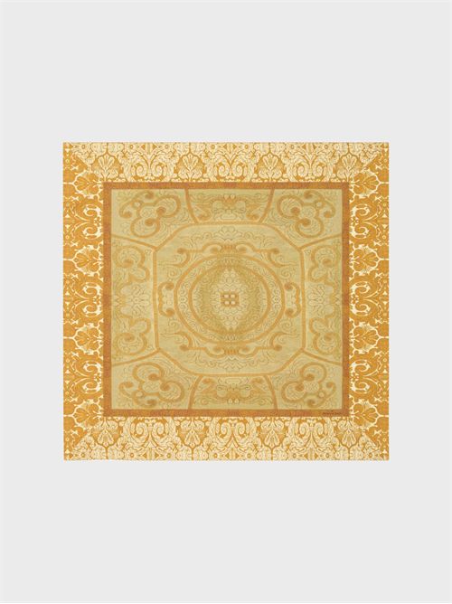 Foulard bandana in seta con stampa barocca PIERRE-LOUIS MASCIA | 90X90M518944